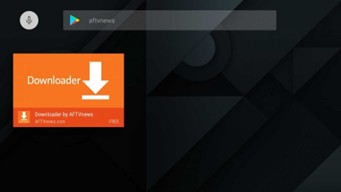 Rechercher Downloader pour installer Iron TV Pro APK sur Android TV