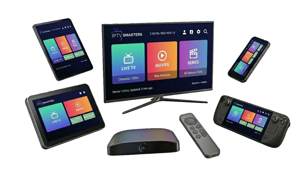 IPTV Smarters Pro multi-device compatibility