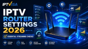 IPTV router settings 2026 with essential checks for stable and optimized streaming